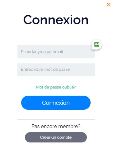 Connexion des membres du RTBet Casino